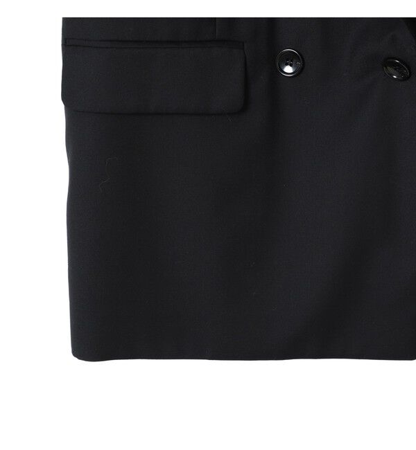 Ray BEAMS 「4ボタン ダブル ハーフスリーブ ジャケット 26SS」|テーラードジャケット|