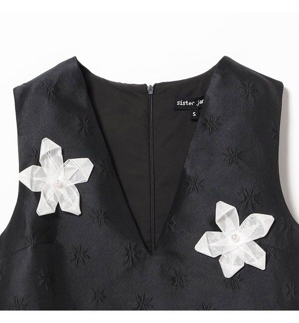 Ray BEAMS 「sister jane / Glow Flora Mini Dress」|ワンピース|