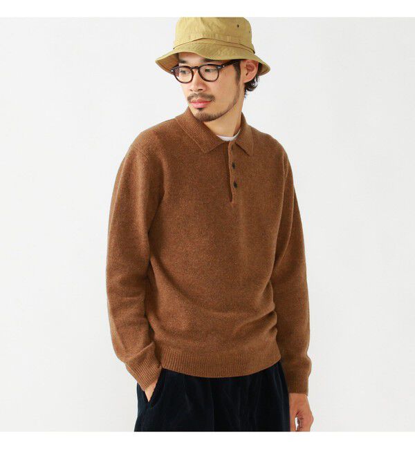 BEAMS PLUS「BEAMS PLUS / 9ゲージ ニット ポロ」|ポロシャツ|