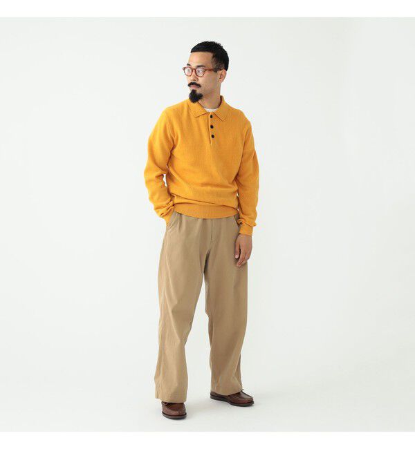 BEAMS PLUS「BEAMS PLUS / 9ゲージ ニット ポロ」|ポロシャツ|