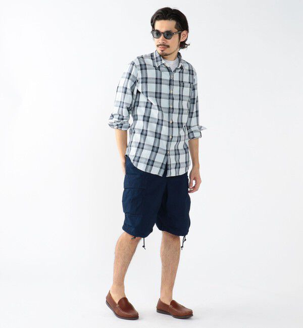 BEAMS PLUS「BEAMS PLUS / インディゴ ミリタリー 6ポケット  ショーツ」|その他|