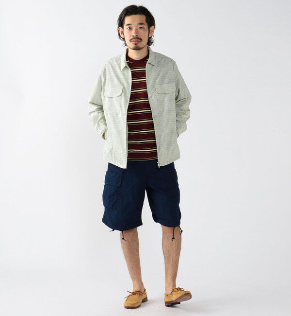 BEAMS PLUS「BEAMS PLUS / インディゴ ミリタリー 6ポケット  ショーツ」|その他|