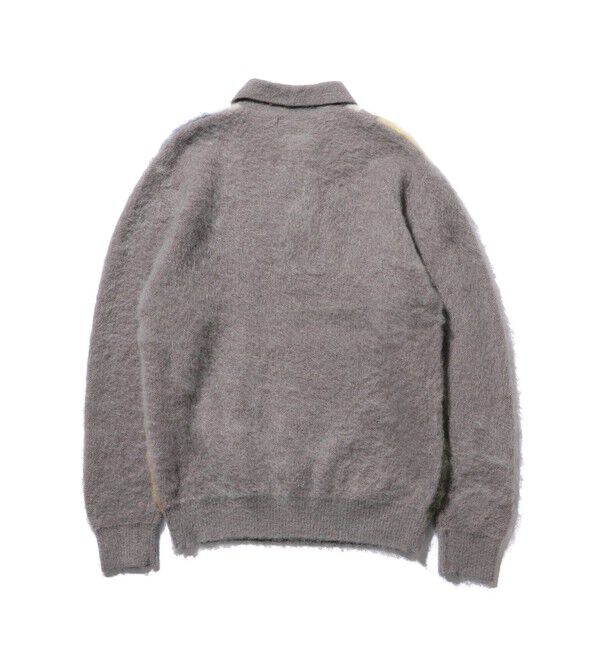 BEAMS PLUS「シャギー ニット ポロシャツ」|ポロシャツ|