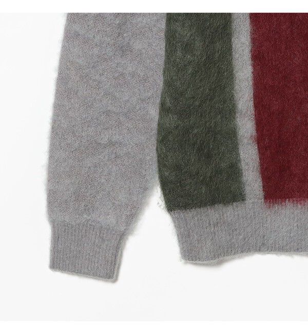 BEAMS PLUS「シャギー ニット ポロシャツ」|ポロシャツ|