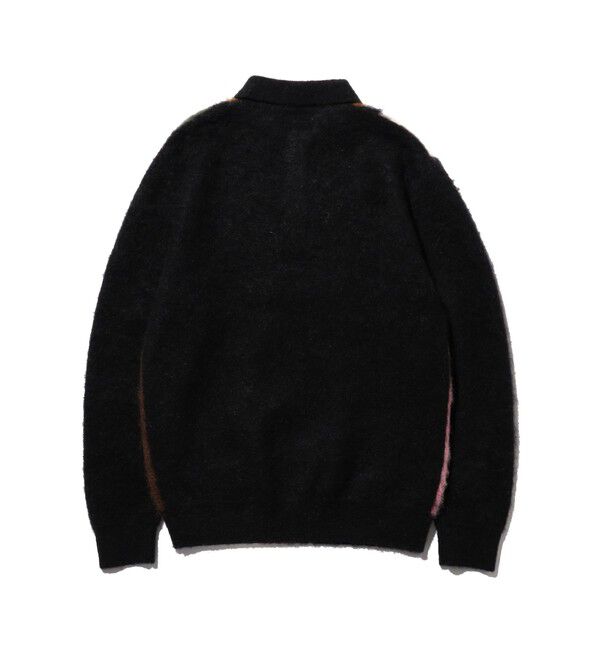 BEAMS PLUS「シャギー ニット ポロシャツ」|ポロシャツ|