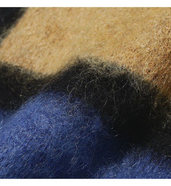 BEAMS PLUS「シャギー ニット ポロシャツ」|ポロシャツ|