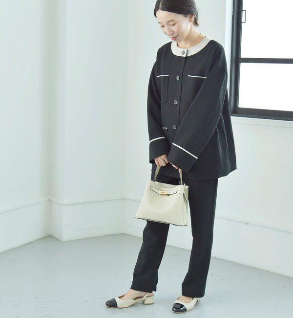 quaranciel「quaranciel:〈洗濯機可能〉 ダブルクロス カルソン パンツ」|その他|