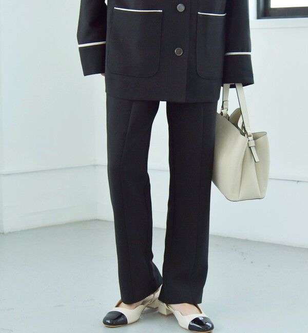 quaranciel「quaranciel:〈洗濯機可能〉 ダブルクロス カルソン パンツ」|その他|