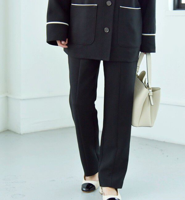 quaranciel「quaranciel:〈洗濯機可能〉 ダブルクロス カルソン パンツ」|その他|