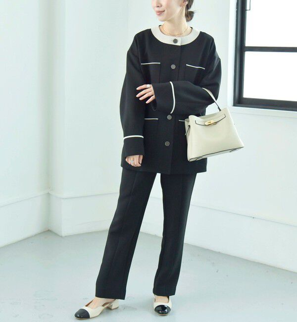 quaranciel「quaranciel:〈洗濯機可能〉 ダブルクロス カルソン パンツ」|その他|