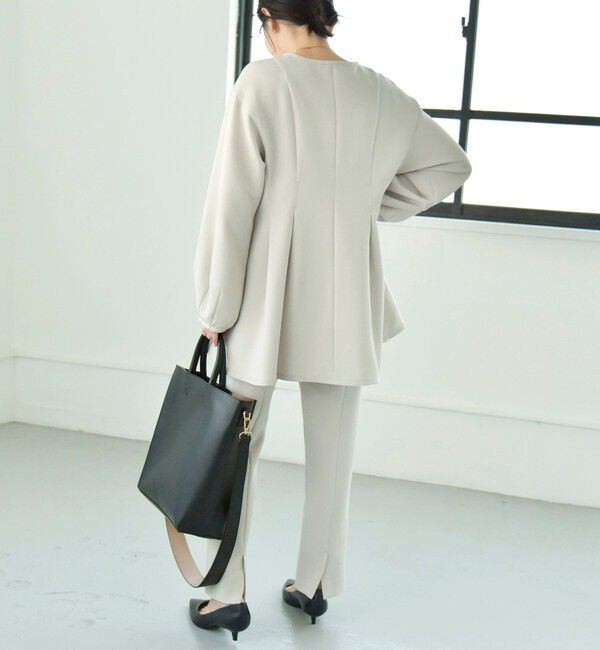 quaranciel「quaranciel:〈洗濯機可能〉 ダブルクロス カルソン パンツ」|その他|