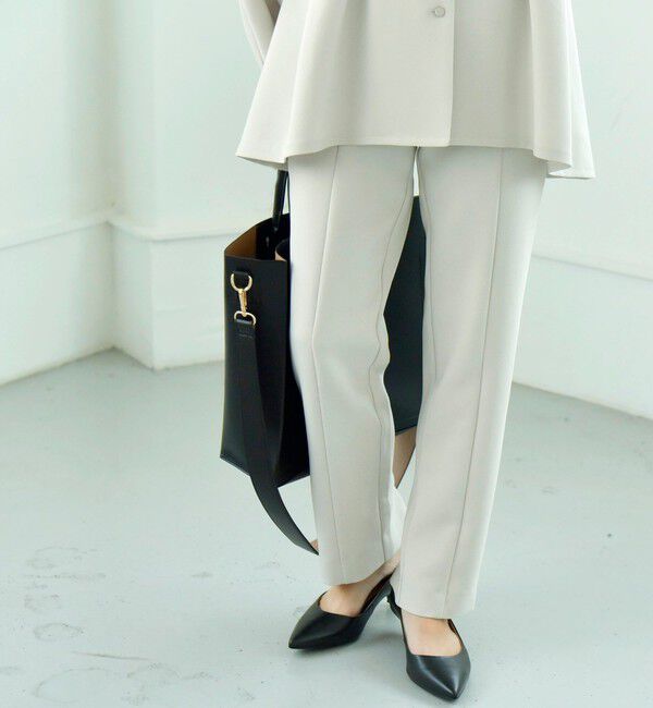 quaranciel「quaranciel:〈洗濯機可能〉 ダブルクロス カルソン パンツ」|その他|