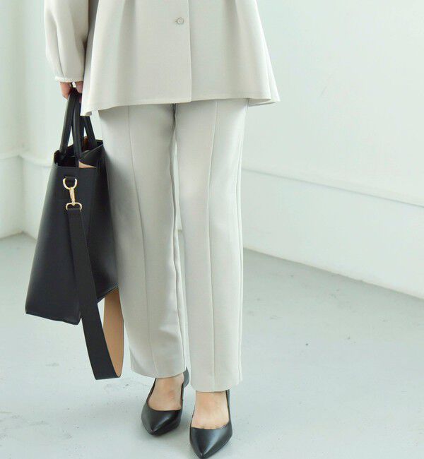 quaranciel「quaranciel:〈洗濯機可能〉 ダブルクロス カルソン パンツ」|その他|