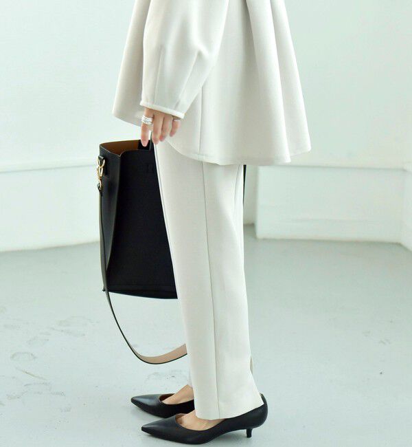 quaranciel「quaranciel:〈洗濯機可能〉 ダブルクロス カルソン パンツ」|その他|