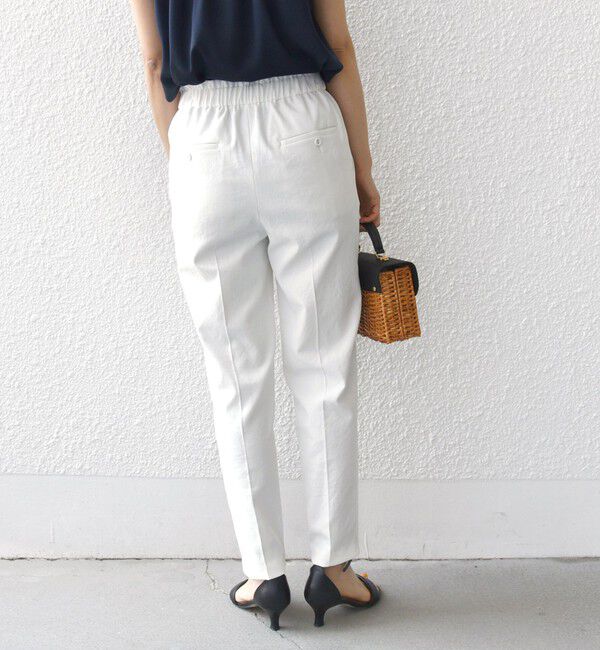 SHIPS for women「〈手洗い可能／UVカット〉ドライ オックス テーパード パンツ」|その他|