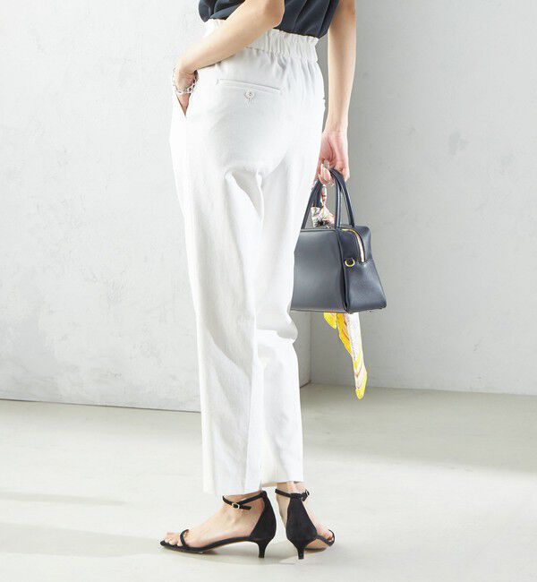 SHIPS for women「〈手洗い可能／UVカット〉ドライ オックス テーパード パンツ」|その他|