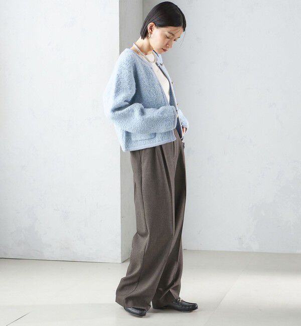 SHIPS for women「〈手洗い可能〉メタル釦 パイル ジャケット」|その他|