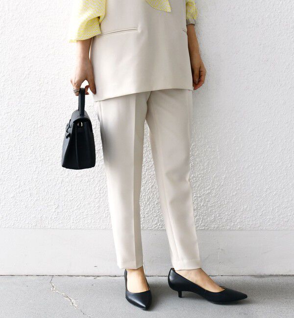 SHIPS for women「〈手洗い可能〉タック テーパード パンツ（セットアップ対応）」|その他|