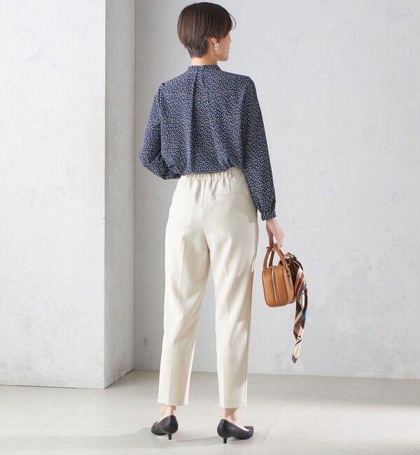 SHIPS for women「〈手洗い可能〉タック テーパード パンツ（セットアップ対応）」|その他|
