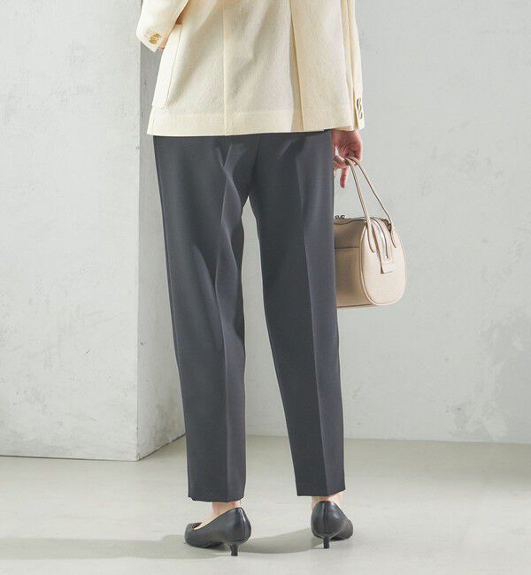 SHIPS for women「〈手洗い可能〉タック テーパード パンツ（セットアップ対応）」|その他|