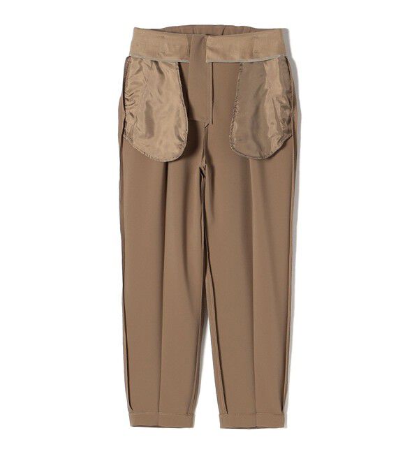 SHIPS for women「〈手洗い可能〉タック テーパード パンツ（セットアップ対応）」|その他|