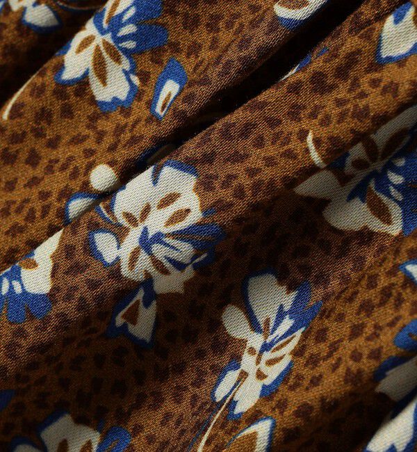 SHIPS any「SHIPS any:〈手洗い可能〉TROUILLET プチ フラワー フレア キャミワンピース」|ワンピース|