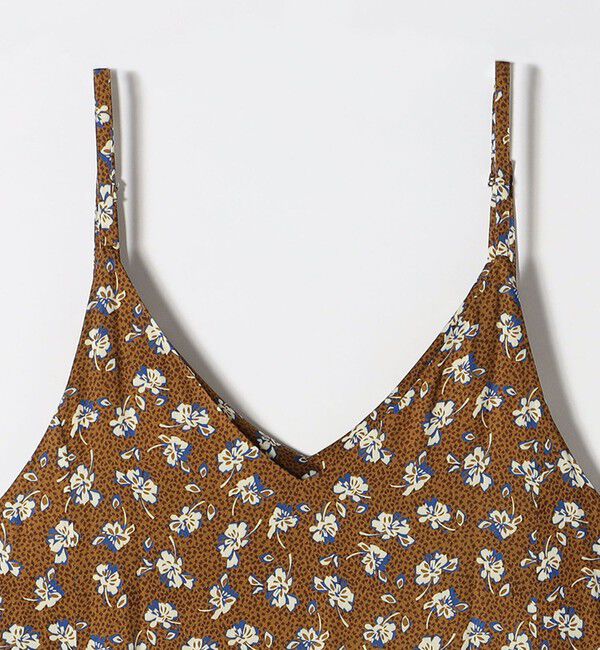 SHIPS any「SHIPS any:〈手洗い可能〉TROUILLET プチ フラワー フレア キャミワンピース」|ワンピース|