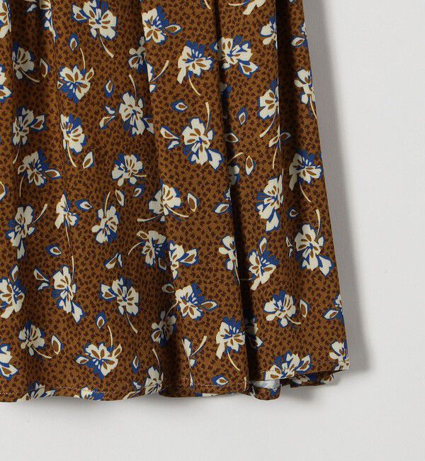 SHIPS any「SHIPS any:〈手洗い可能〉TROUILLET プチ フラワー フレア キャミワンピース」|ワンピース|