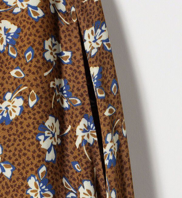 SHIPS any「SHIPS any:〈手洗い可能〉TROUILLET プチ フラワー フレア キャミワンピース」|ワンピース|