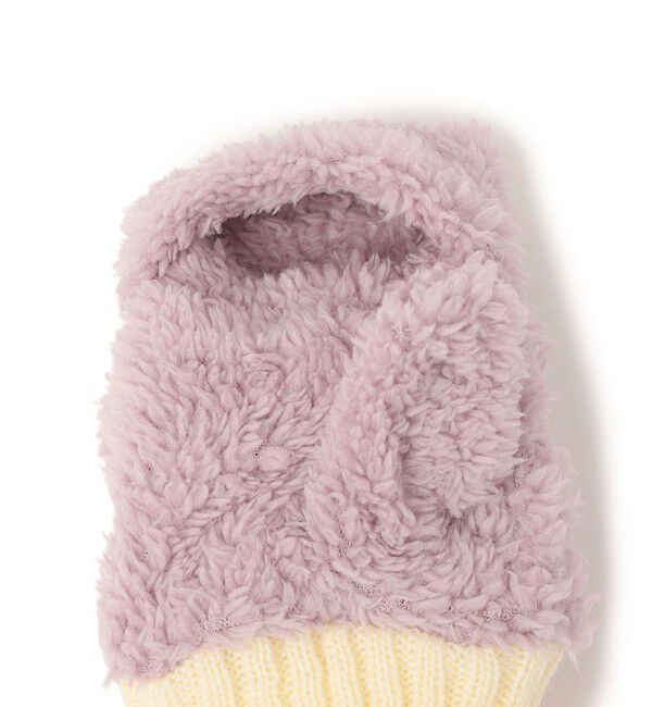 SHIPS KIDS「SHIPS KIDS:ボア ミトン」|手袋|