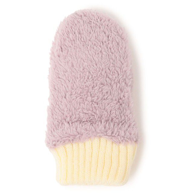 SHIPS KIDS「SHIPS KIDS:ボア ミトン」|手袋|