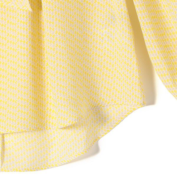 SHIPS for women「〈手洗い可能〉ボウタイ 幾何 プリント 長袖 ブラウス」|シャツ・ブラウス|