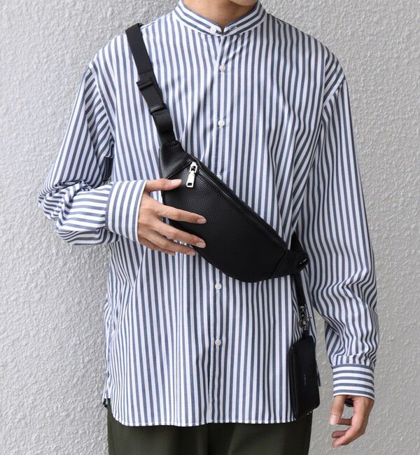 SHIPS any「SHIPS any: スプリット レザー ボディバッグ (カードケース付き) 25AW◇」|その他|