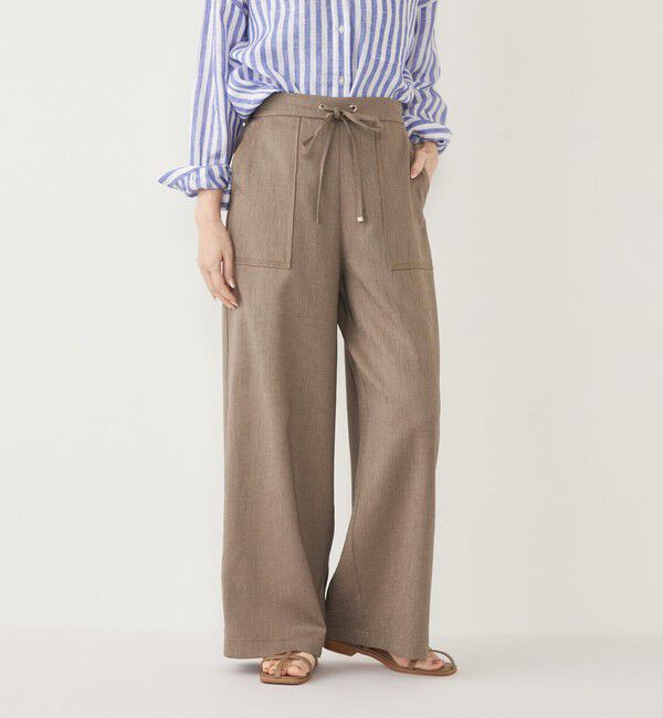 SHIPS Colors 「SHIPS Colors:〈洗濯機可能〉ベイカー イージーパンツ◇」|その他|ブラウン