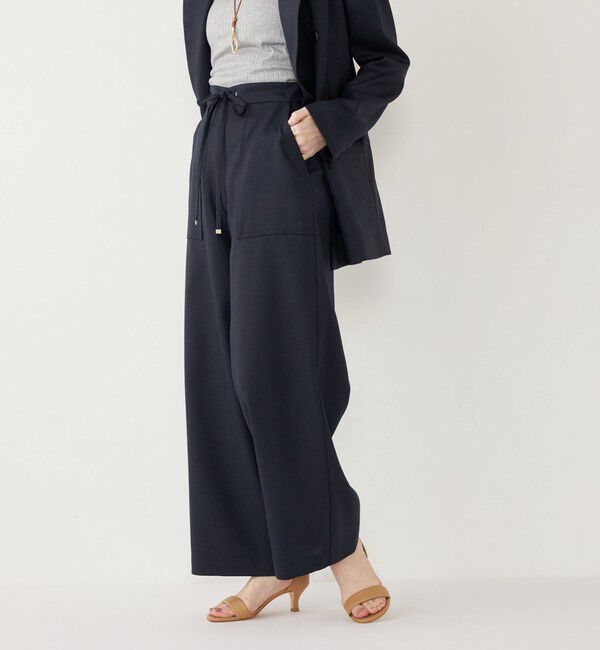 SHIPS Colors 「SHIPS Colors:〈洗濯機可能〉ベイカー イージーパンツ◇」|その他|ネイビー