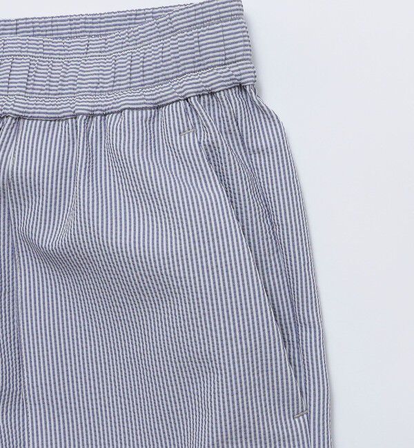 SHIPS「SHIPS: COOLMAX(R) シアサッカー ピンタック ワイド パンツ」|その他|