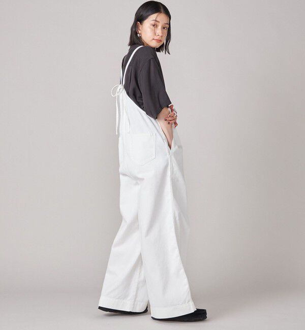 SHIPS for women「SHIPS NINE CASE:〈洗濯機可能〉カツラギ サロペット」|オールインワン|