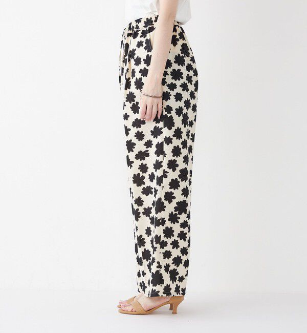 SHIPS Colors 「SHIPS Colors:〈手洗い可能〉モノトーン フラワー イージーパンツ◇」|その他|