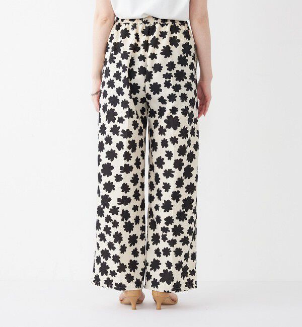 SHIPS Colors 「SHIPS Colors:〈手洗い可能〉モノトーン フラワー イージーパンツ◇」|その他|