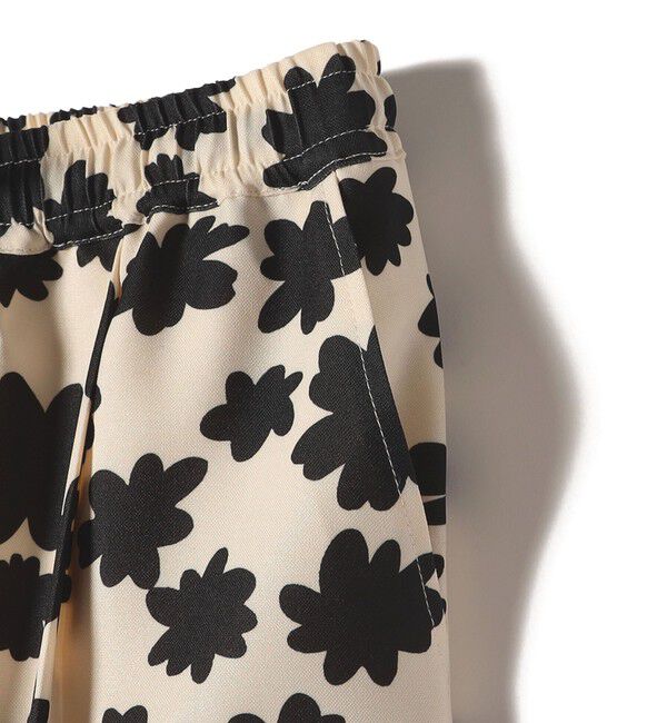 SHIPS Colors 「SHIPS Colors:〈手洗い可能〉モノトーン フラワー イージーパンツ◇」|その他|