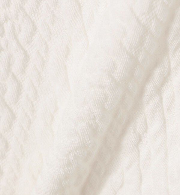 SHIPS for women「【WEB限定】〈手洗い可能〉ケーブル ジャージー ポロ プルオーバー」|Tシャツ・カットソー|