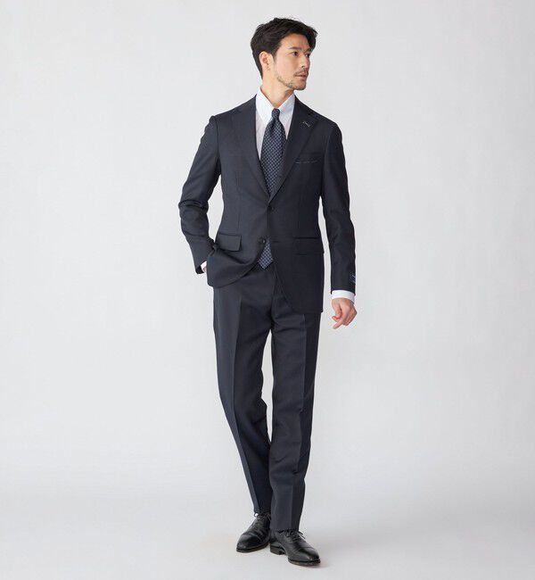 SHIPS「SHIPS: Ermenegild Zegna ISLAND BREEZE ソリッド スーツ」|スーツ|ネイビー