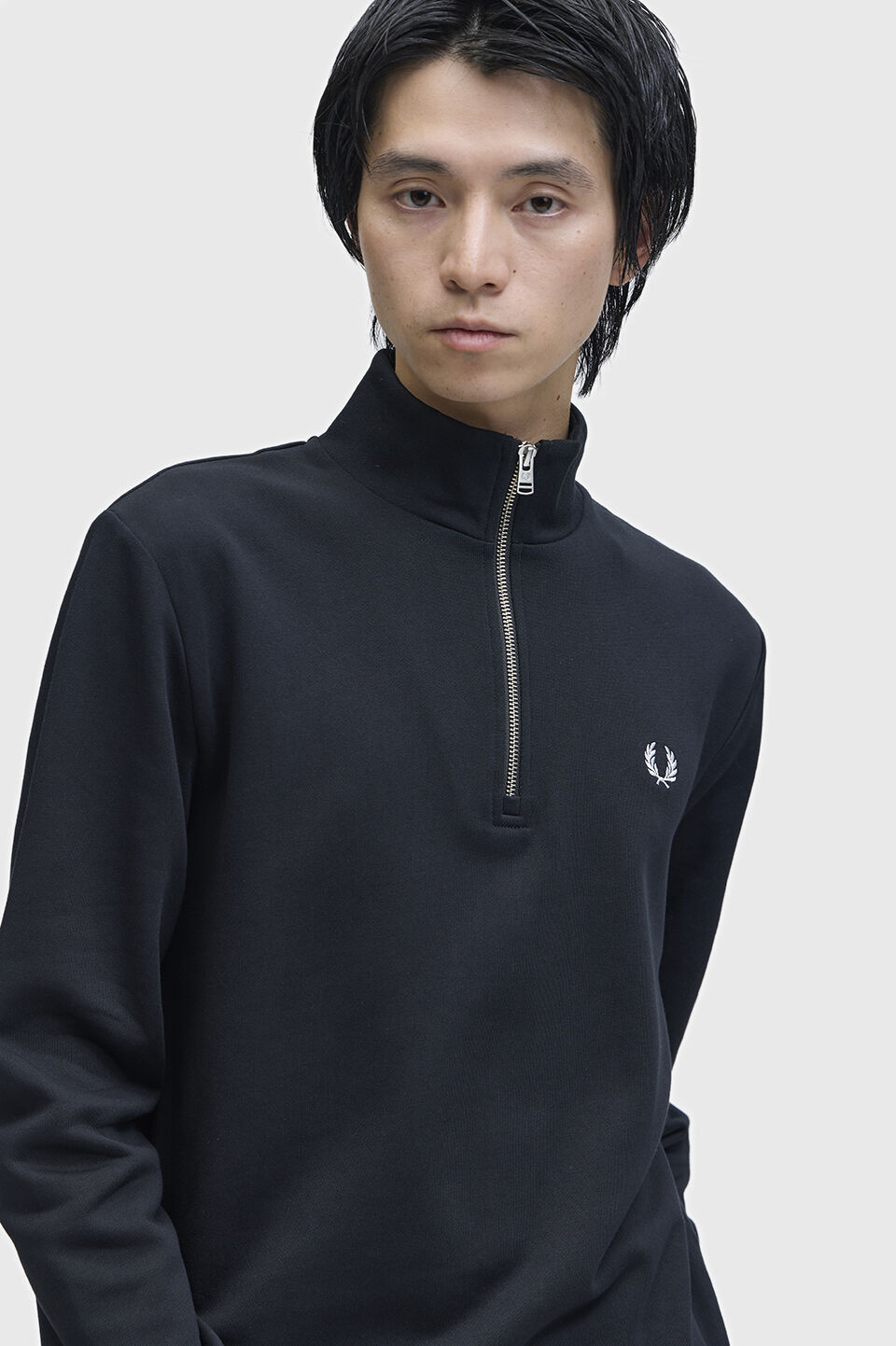 FRED PERRY 「Half Zip Sweatshirt」|スウェット・ジャージ|