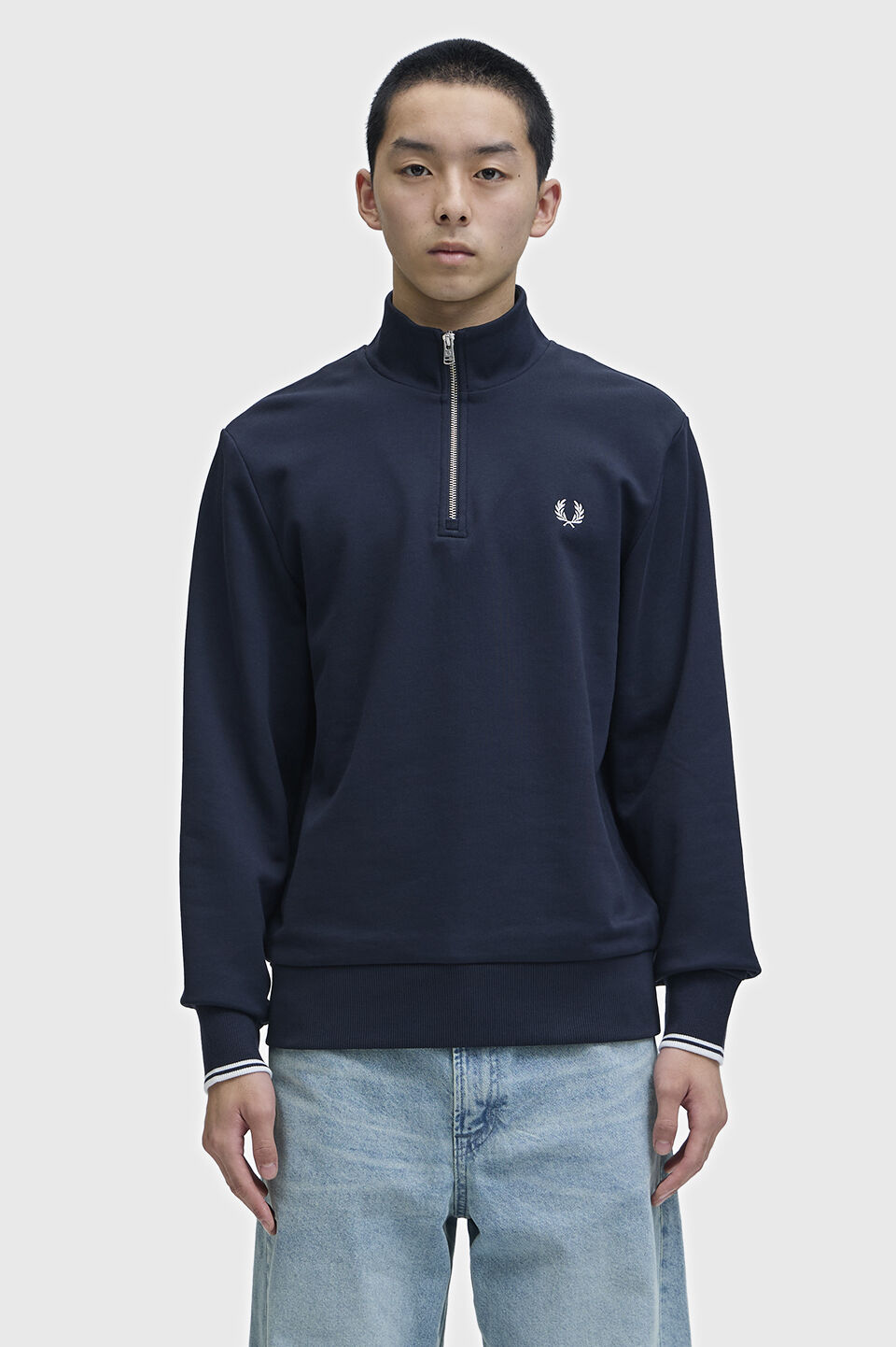 FRED PERRY 「Half Zip Sweatshirt」|スウェット・ジャージ|