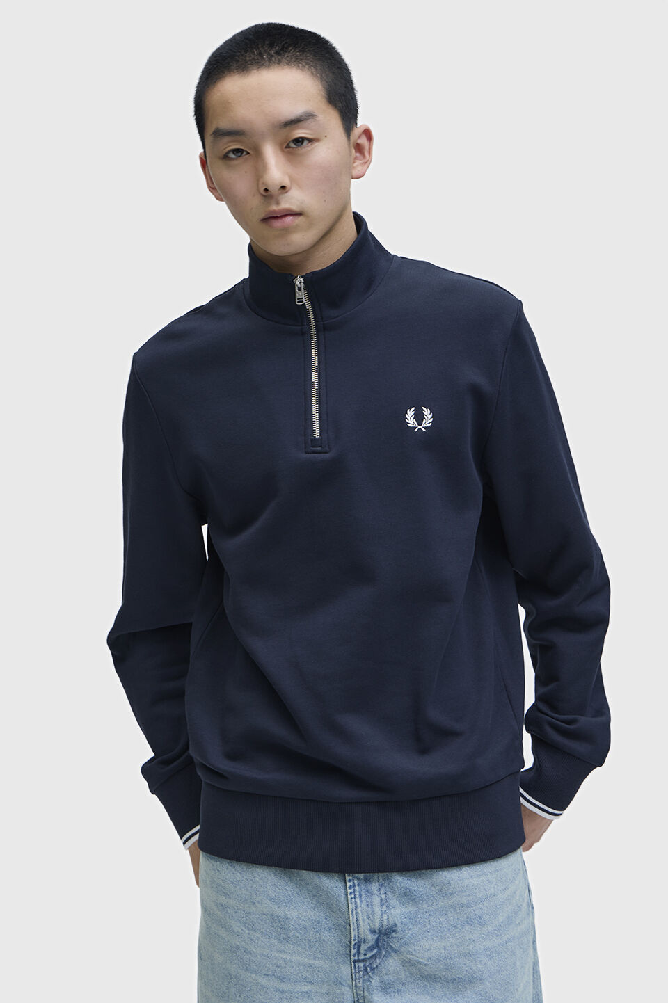 FRED PERRY 「Half Zip Sweatshirt」|スウェット・ジャージ|