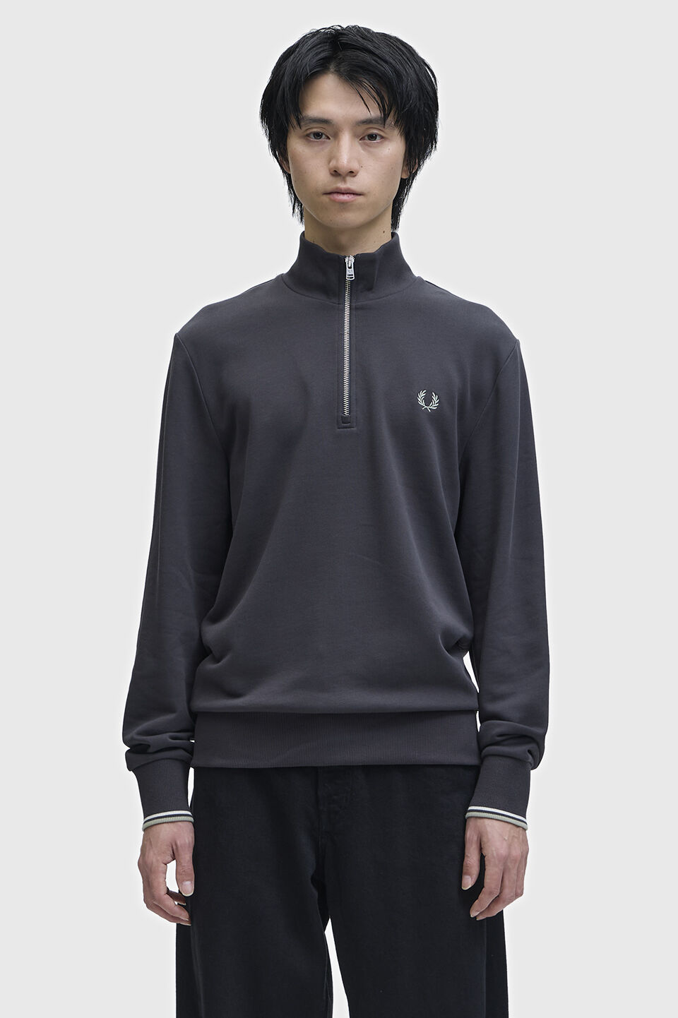 FRED PERRY 「Half Zip Sweatshirt」|スウェット・ジャージ|