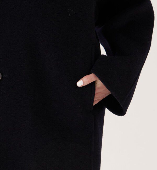 GALERIE VIE「ウールカシミヤダブルフェイス フーデットコート」|その他|