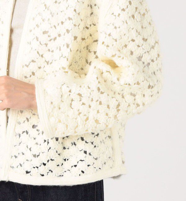 Ballsey「Hailey クルーネックジャケット」|ノーカラージャケット|