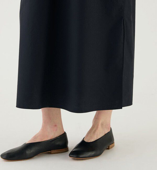 GALERIE VIE「プレミアムオックス バンドカラーシャツワンピース」|ワンピース|