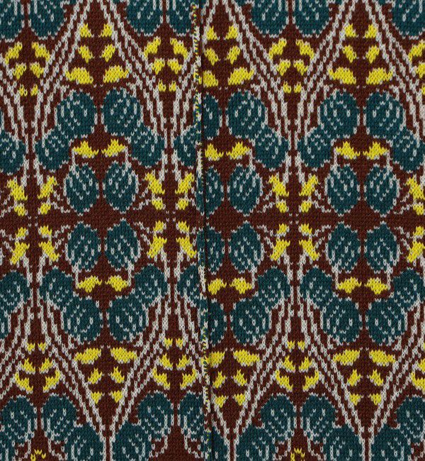 CABaN「コットンカシミヤストレッチ ジャカードプリントニットパンツ」|その他|